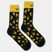 フォークリフトのアイコンパターン ソックス (右)