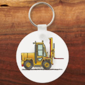 フォークリフトのキーチェーン キーホルダー (正面)