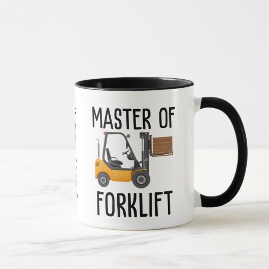 フォークリフトのマスター マグカップ (右)