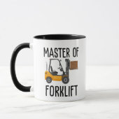 フォークリフトのマスター マグカップ (左)