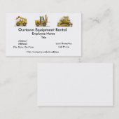 フォークリフトの名刺 名刺 (正面/裏面)