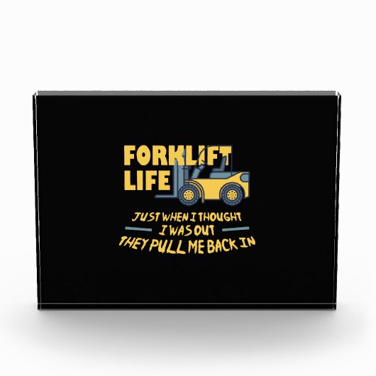 フォークリフトの寿命 フォトブロック (正面)