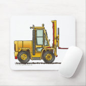 フォークリフトの建築のマウスパッド マウスパッド (マウス)