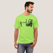 フォークリフトの戦い Tシャツ (正面フル)