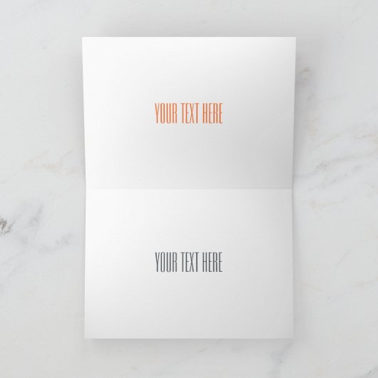 フォークリフトの漫画イラストレーション カード (内部)