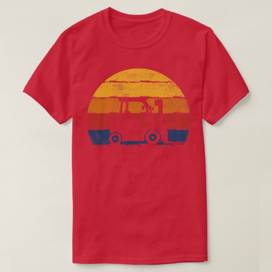 フォークリフトの運転者 Tシャツ (デザイン正面)