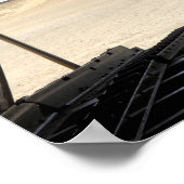 フォークリフトはC-130ヘラクレスに貨物を積み込む ポスター (角)