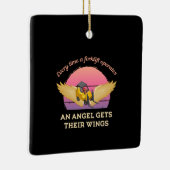 フォークリフトエンゼル セラミックオーナメント (右)