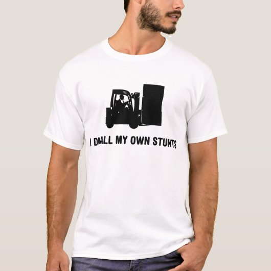フォークリフトオペレータ Tシャツ (正面)