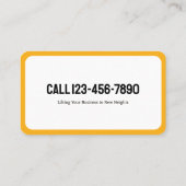 フォークリフトカスタムQRコード 名刺 (裏面)