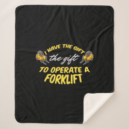 フォークリフトギフト シェルパブランケット