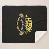 フォークリフトギフト シェルパブランケット (正面(横))