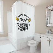 フォークリフトギフト シャワーカーテン (インサイチュ)