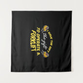 フォークリフトギフト タペストリー (正面(横))