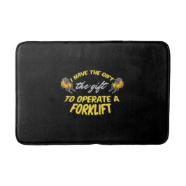 フォークリフトギフト バスマット