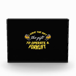 フォークリフトギフト フォトブロック