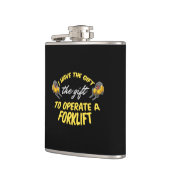 フォークリフトギフト フラスク (左)