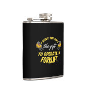 フォークリフトギフト フラスク (右)
