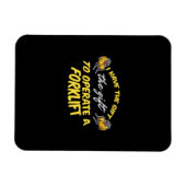 フォークリフトギフト マグネット (横)