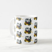 フォークリフトトラック コーヒーマグカップ (正面左)