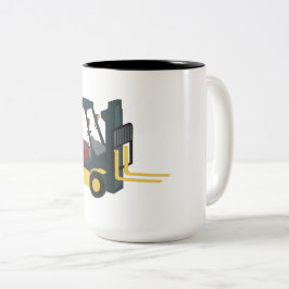 フォークリフトトラック ツートーンマグカップ