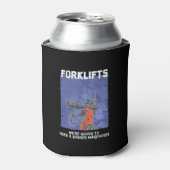 フォークリフトパロディ 缶クーラー (缶正面)