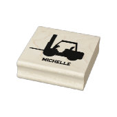 フォークリフトパーソナライズされた ラバースタンプ (スタンプ)