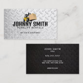 フォークリフトレンタル名刺 名刺 (正面/裏面)