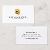 フォークリフト建築名刺 名刺 (正面/裏面)