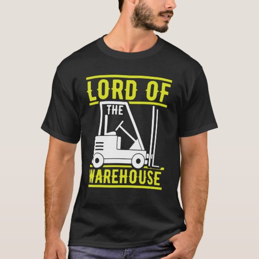 フォークリフト運転士デザイン Tシャツ (正面)