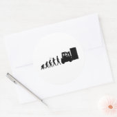 フォークリフト運転士 ラウンドシール (封筒)