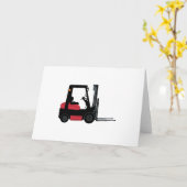フォークリフト カード (黄色い花)