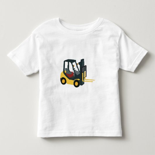 フォークリフト トラック トドラーTシャツ (正面)