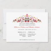 フォークロシアのアートホクロマリハーサルディナー 招待状 (正面)