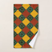 フォーク伝承 バスタオルセット (ハンドタオル)