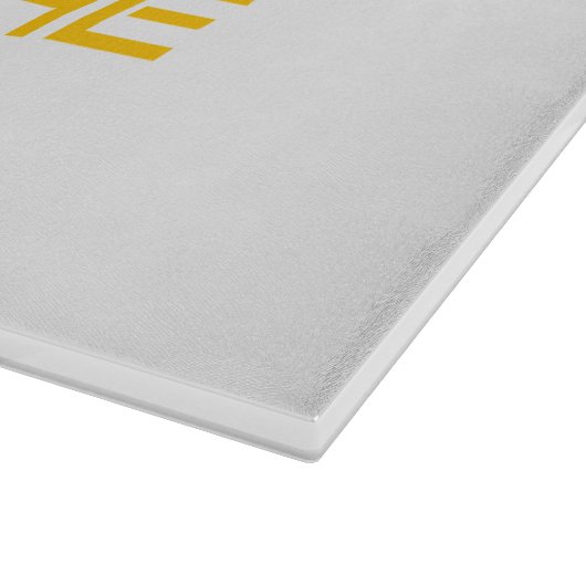 フォーク信じスリーイエロランニングーフィットネス カッティングボード (角)