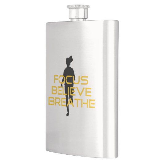 フォーク信じスリーイエロランニングーフィットネス フラスク (左)