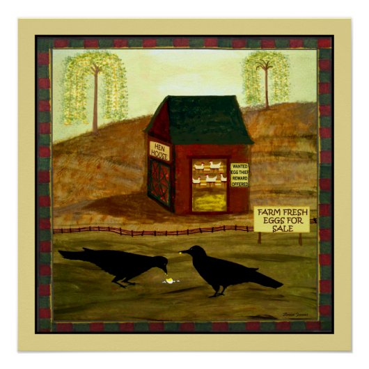 フォーク初期のアートバンディットズブレックファースト ポスター (正面)