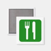 フォーク及びナイフマグネット マグネット (正面/裏面)