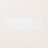 フォーク及びナイフ名刺 名刺 (内部フラット)