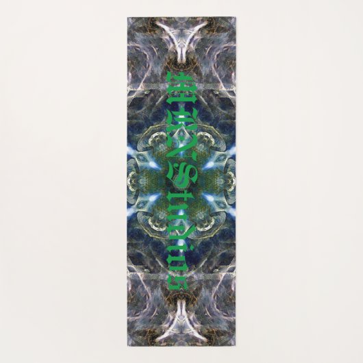 フォーク曼荼羅 ヨガマット (裏面)