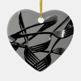 フォーク浮上 セラミックオーナメント