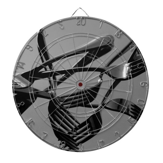 フォーク浮上 ダーツボード (正面)