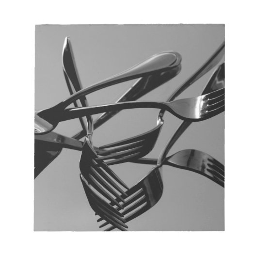 フォーク浮上 ノートパッド (正面)