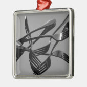 フォーク浮上 メタルオーナメント (左)