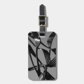 フォーク浮上 ラゲッジタグ (正面縦)