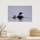 フォーク湖のルーン ポスター (キッチン)