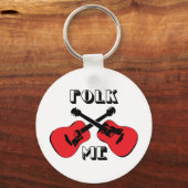 フォーク目 キーホルダー (正面)