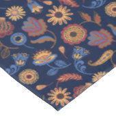 フォーク素朴フローラ テーブルクロス (アングル)