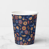 フォーク素朴フローラ 紙コップ (裏面)